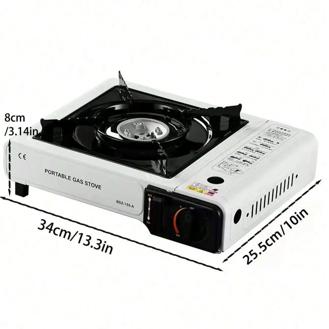 1 Piece Portable Outdoor Household Mini Cassette Stove Small Outdoor Camping Style Gas Stove Portable Gas Gas Stove Barbecue Plate Bbq Fried Meat Plate