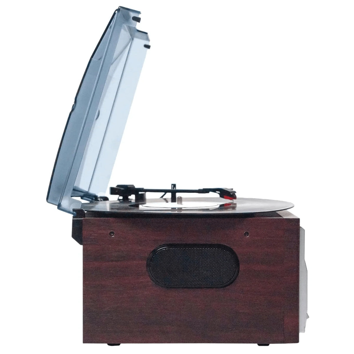 Victor Cosmopolitan 8-In-1 Turntable Music Center with Bluetooth, USB & Cassette