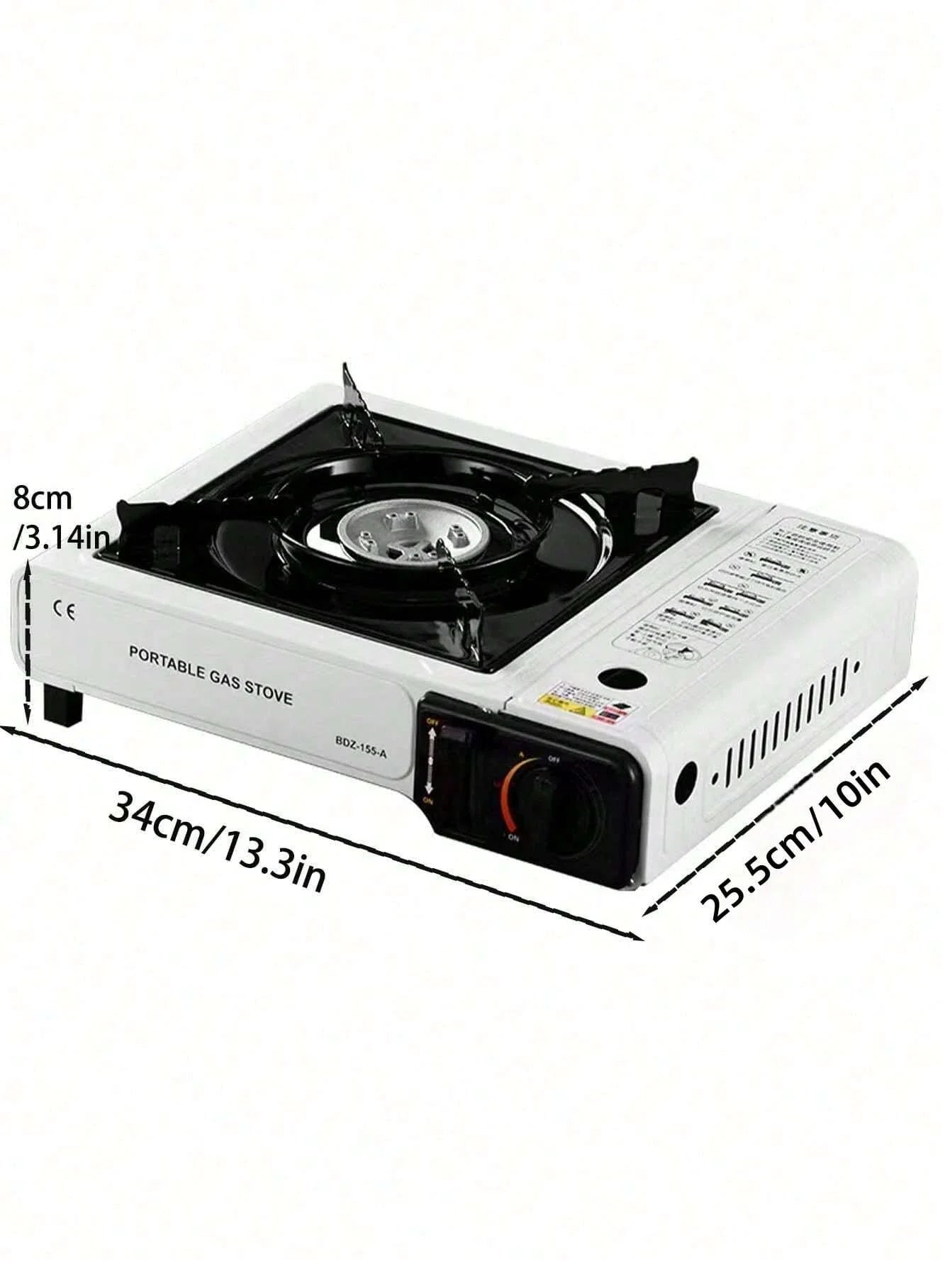 1 Piece Portable Outdoor Household Mini Cassette Stove Small Outdoor Camping Style Gas Stove Portable Gas Gas Stove Barbecue Plate Bbq Fried Meat Plate