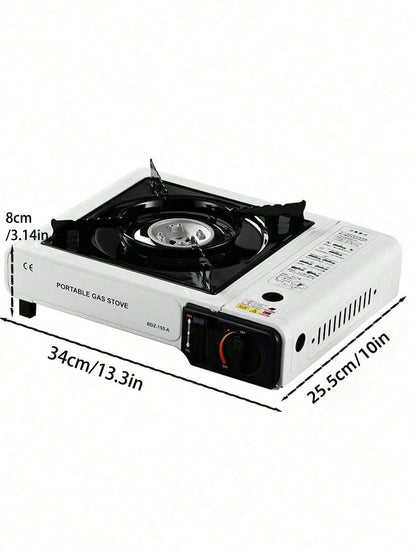 1 Piece Portable Outdoor Household Mini Cassette Stove Small Outdoor Camping Style Gas Stove Portable Gas Gas Stove Barbecue Plate Bbq Fried Meat Plate