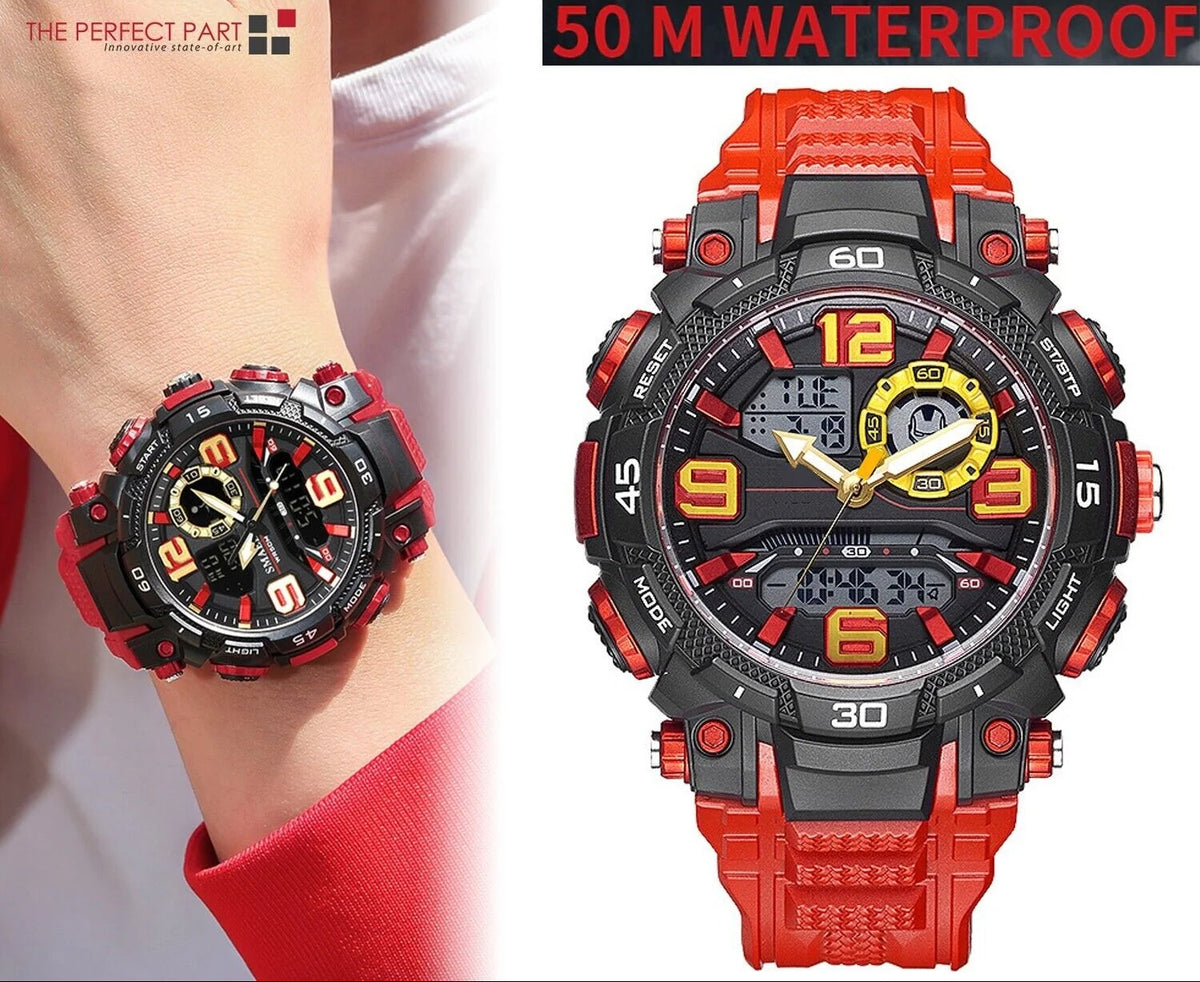 Military Men Watch Fashion Sport Outdoor G Wristwatch Male Digital Stopwatch