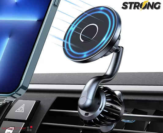 Strong Magnetic 360° Rotation Mag Safe Air Vent Car Mount Dashboard Phone Holder